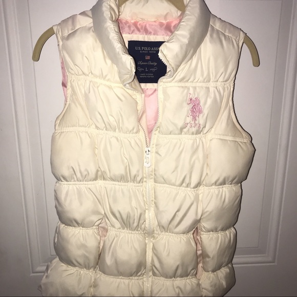 us polo puffer vest